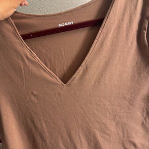 COPY - Old Navy Short sleeve Fitted V neck Bodysuit Size XXL